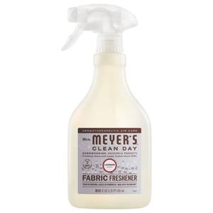 lot 59686 image: MRS. MEYERS CLEAN DAY Fabric Freshener, Lavender scent, 20 Ounce Bottle - Retail $8