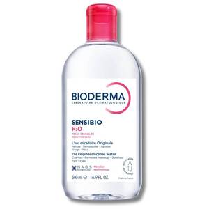 lot 59688 image: Bioderma Sensibio H2O Micellar Water Makeup Remover Cleanser Sensitive Skin - Retail $17
