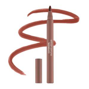 lot 59725 image: Covergirl Outlast Lipstain, 72 Iconic Darling, Smooth Application, Precise Pen-Like Tip, Transfer-Proof, Satin Stained Finish, Vegan Formula, 0.06oz - Retail $8