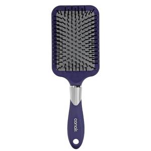 lot 59740 image: Conair Paddle Hair Brush, Ultra Wide Detangling Design for Thick Hair (bent brush) - Retail $5
