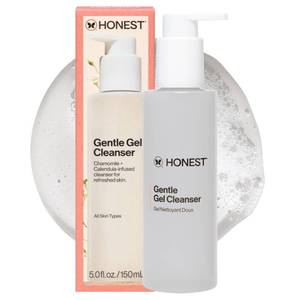 lot 59771 image: Honest Beauty Gentle Gel Daily Face Cleanser, Sensitive Skin, 5 fl oz - Retail $15