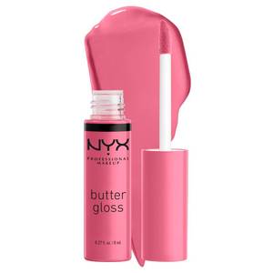 lot 59784 image: NYX PROFESSIONAL MAKEUP Butter Gloss, Non-Sticky Lip Gloss - Vanilla Cream Pie (Mauve) - Retail $6