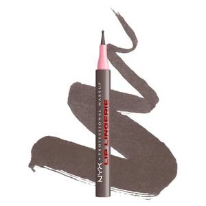 lot 59791 image: NYX PROFESSIONAL MAKEUP Lip Lingerie Liner Stain, Seamless Make Up with All-Day Color, Waterproof Lip Stain Finish - Wild Side (Deep Grey) - Retail $12