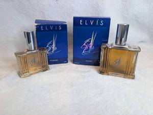 lot 1020 image: Elvis Cologne  After Shave Set 2.5 FL OZ 44 ML