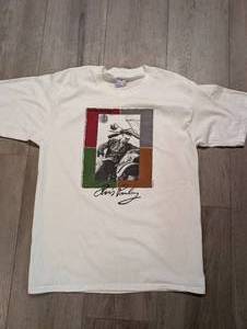 lot 1063 image: New Elvis T-Shirt Signed White Cotton Short Sleeve -&nbsp