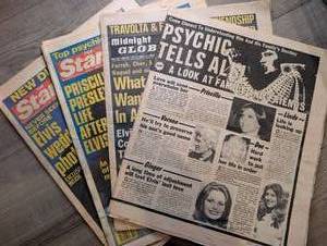 lot 3005 image: Celebrity Gossip Magazines Midnight Globe Star 1978 - Elvis Coverage