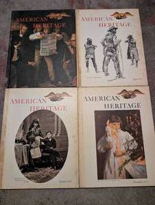 lot 3052 image: American Heritage Books 1973 Complete Year 12 Issues