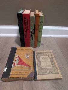 lot 3064 image: 7 Books Lot Modern Sisters Treasure Pleasant Valley Sunlight Journey Writing Knight Short Stories
