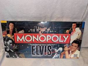 lot 3500 image: Monopoly Elvis Collectors Edition Board Game
