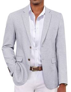 lot 607 image: COOFANDY Small Stain Blazer for Men Casual Blazer Suit Jacket Lightweight Sport Coat - Retail $57