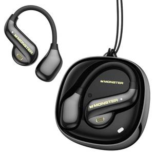 lot 613 image: Monster Open Ear AC390 Headphones, Bluetooth 6.0 - Retail $1,618
