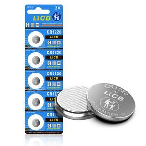 lot 648 image: LiCB CR1220 Battery,Long-Lasting & High Capacity CR1220 Lithium Batteries,3 Volt Coin & Button Cell (5-Pack) - Retail $1,533