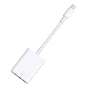 lot 660 image: Apple MFi Certified Lightning to SD Card Camera Reader for iPhone iPad - Retail $8