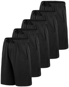 lot 748 image: 4 Pack Boys Mesh Athletic Shorts Basketball Kids Soccer Sports Pockets XL - Retail $34