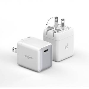 lot 772 image: wegear Nano Phone Charger, 2-Pack 45W GaN USB C Charger Block (White) - Retail $26