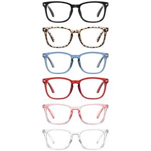 lot 780 image: CCVOO Reading Glasses for WomenMen, Eyeglasses, Blue Light Readers for WomenMen, Computer Eye Glasses, Cheaters - Retail $18