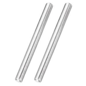 lot 870 image: uxcell 2Pcs Fully Threaded Rod M12 x 1mm Pitch 100mm4 inch Threaded - Retail $9