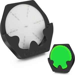 lot 874 image: ElectricWise Disc Golf Glow Charger, Fast LED Charging Stand for Glow Discs, Portable UV Light Station Accessory for Night Play, Outdoor Practice, Backyard Fun and Tournament Games(Black) - Retail $38