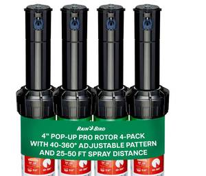 lot 928 image: Rain Bird 5000 Heavy Duty Simple Adjust Gear Driven Rotor Sprinkler Head - Retail $49