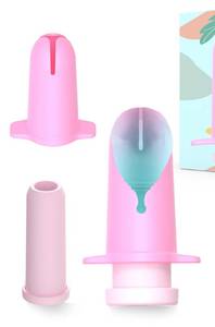 lot 934 image: Mottery Applicator Tool for Menstrual Cups Easy to Use & Eco Friedly Best for Women Menstural Cup Steamer wash Your Cup. (applicator) - Retail $10