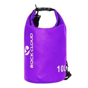 lot 947 image: ROCK CLOUD Dry Bag Waterproof 10L Dry Sack for Kayaking Rafting Boating Beach Surfing Swimming Canoe Camping Hiking Fishing Ski - Retail $15