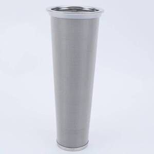 lot 986 image: Fermus Cold Brew Coffee Filter for 64oz  2Quart Wide Mouth Mason Jar Infuser 304 Stainless Steel Strainer with Seal Ring Design for Grounds Tea Fruit Coffee Filter - Retail $10