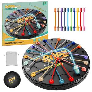 lot 992 image: Lartoys Rope Untangling Puzzle Game, Logic Brain Game for Kids & Adults - Retail $10