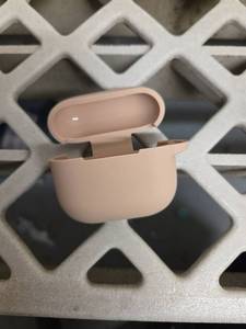 lot 1052 image: R-fun for AirPods 3 Case Silicone Cover, Milk Tea - Retail $1