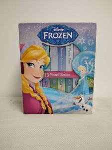 lot 11 image: Disney Frozen 12 Board Books Box Set