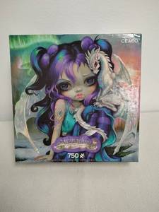 lot 30 image: CEACO Strangeling Jasmine Beckett-Griffith 750 Piece Puzzle 18x24