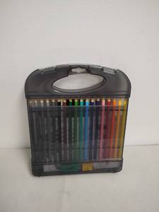 lot 61 image: Crayola Colored Pencil Set 50 Colors with Markers and Sketch Pencils