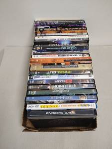 lot 70 image: DVD Lot 30 Movies Titles Including Action Drama Comedy