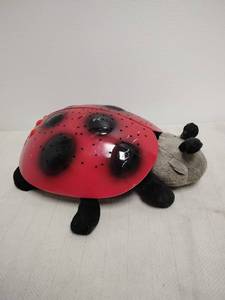 lot 103 image: Cloudb Ladybug Plush Night Light Projector Red