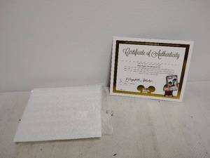 lot 123 image: Disney Movie Club Ralph Breaks The Internet VIP Pin Certificate of Authenticity