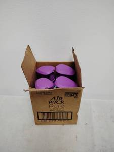 lot 158 image: Air Wick Pure Air Freshener Purple Lavender 5.5 oz 4-Pack
