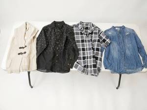 lot 4664 image: Clothing Lot Cardigans, Shirts & Jeans Bundle