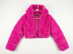 lot 4665 image: Fhillinuo Pink Puffer Jacket with Hood