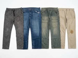 lot 4670 image: Lot of 4 Assorted Mens Jeans & Pants