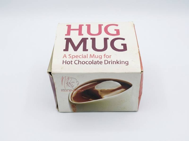 lot 3808 image: Max Brenner Hug Mug Hot Chocolate Mug