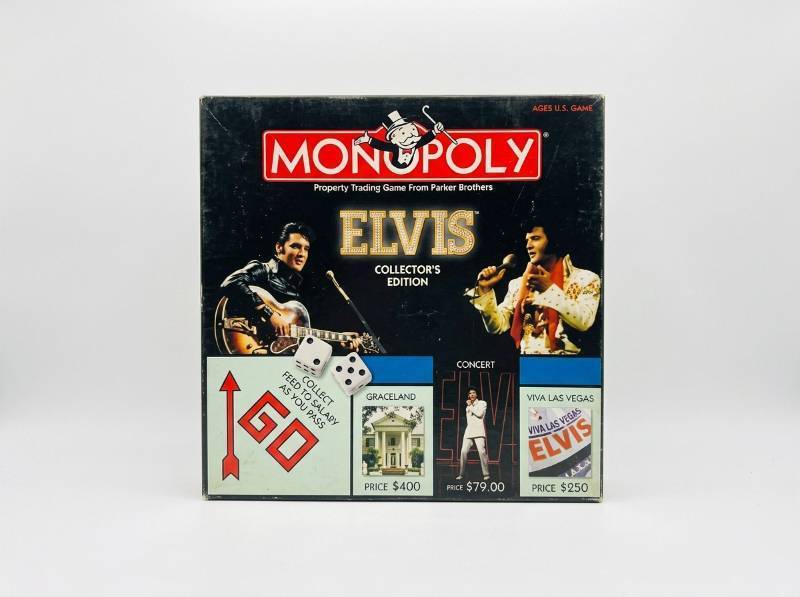 lot 3848 image: Monopoly Elvis Collectors Edition Board Game