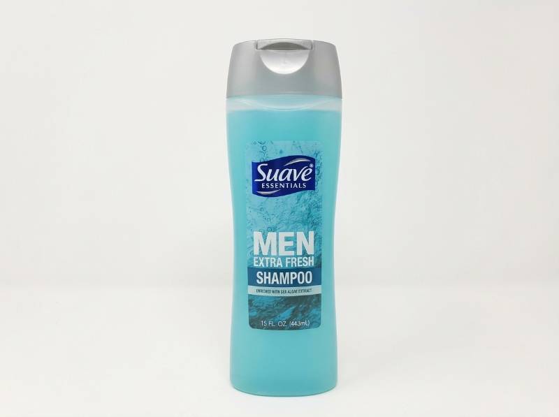 lot 3849 image: Suave Essentials Men Extra Fresh Shampoo 15 fl oz