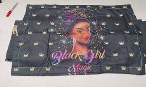 lot 4120 image: Black Girl Magic Graphic Sheet Set