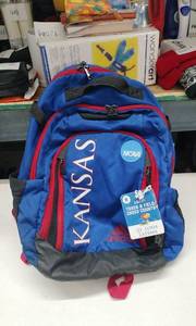lot 4143 image: Adidas Kansas Jayhawks NCAA Track & Field Backpack