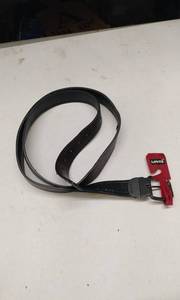 lot 4159 image: Levis Black Leather Belt Size 54-56