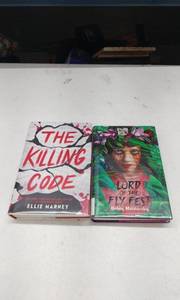lot 4192 image: The Killing Code & Lord of the Fly Fest Hardcover Books