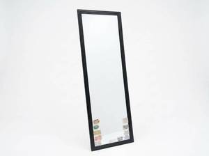 lot 4005 image: Black leaner Mirror with Frame