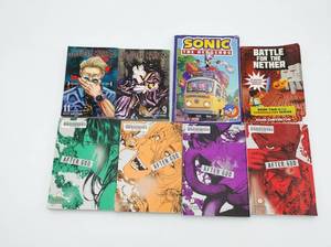 lot 4032 image: Manga & Light Novel Lot Jujutsu Kaisen, After God, Sonic