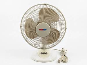lot 4050 image: Climate Keeper 12 Desk Fan Model TP30-1A