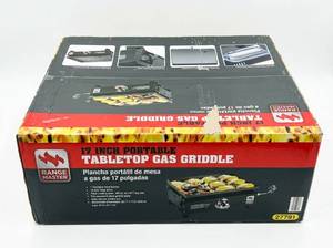 lot 4058 image: Range Master 17 Inch Portable Tabletop Gas Griddle