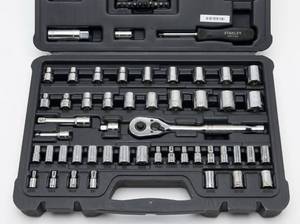 lot 4094 image: Stanley 60-Piece Mechanics Socket Set STMT71650